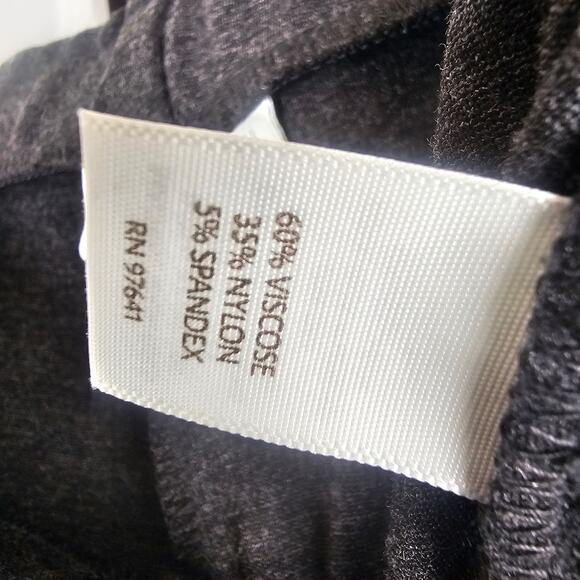 J. Jill Ponte Slim Leg Stretch Pants Gray S NWOT Made in Bahrain - Picture 3 of 4